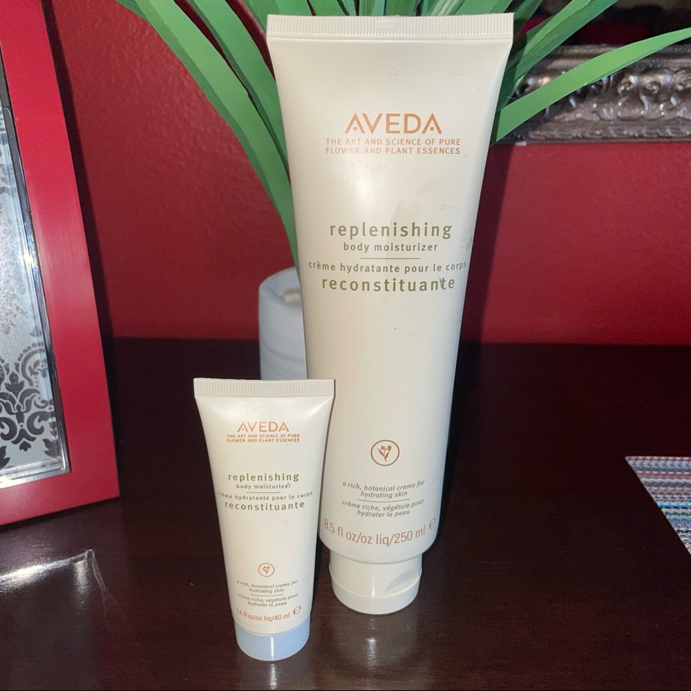 BOTH NEW. Aveda Replenishing Body Moisturizers